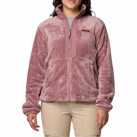 Columbia Jackets & Blazers - NWT Columbia Women’s Purple Fire Side Full Zip Jacket Sz M